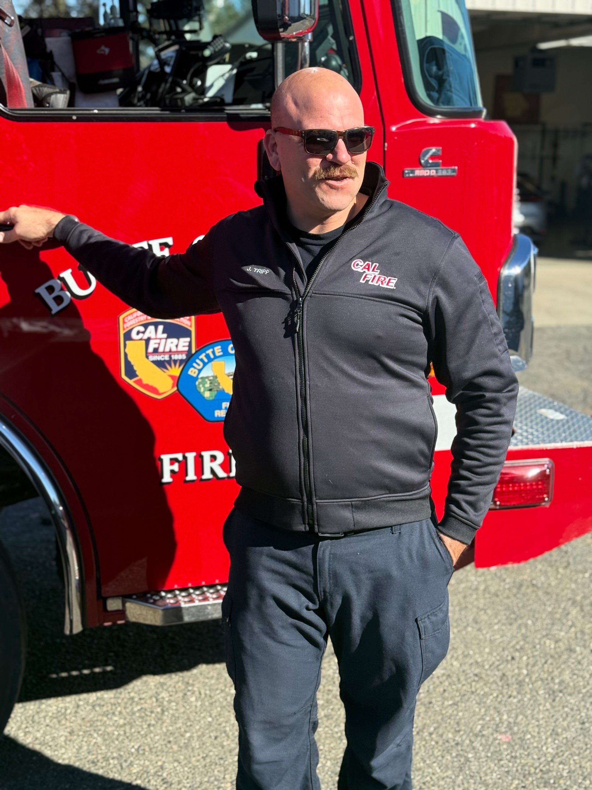 CAL FIRE Elbeco Full Zip Job Shirt ALL RISK UniformsCAL FIRE Job Shirts  ALL RISK Uniforms