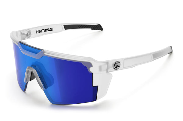 Future Tech Sunglasses: Vapor Frost Frame Coastal Lens Z87+
