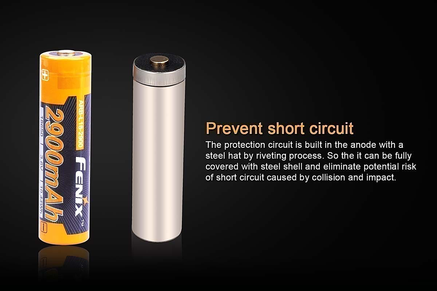 Fenix 18650 Rechargeable Batteries
