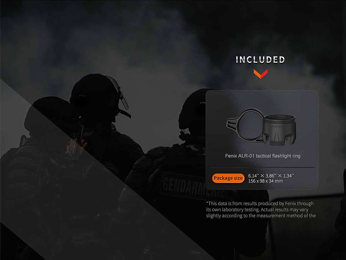 Fenix ALR-01 Tactical Flashlight Ring