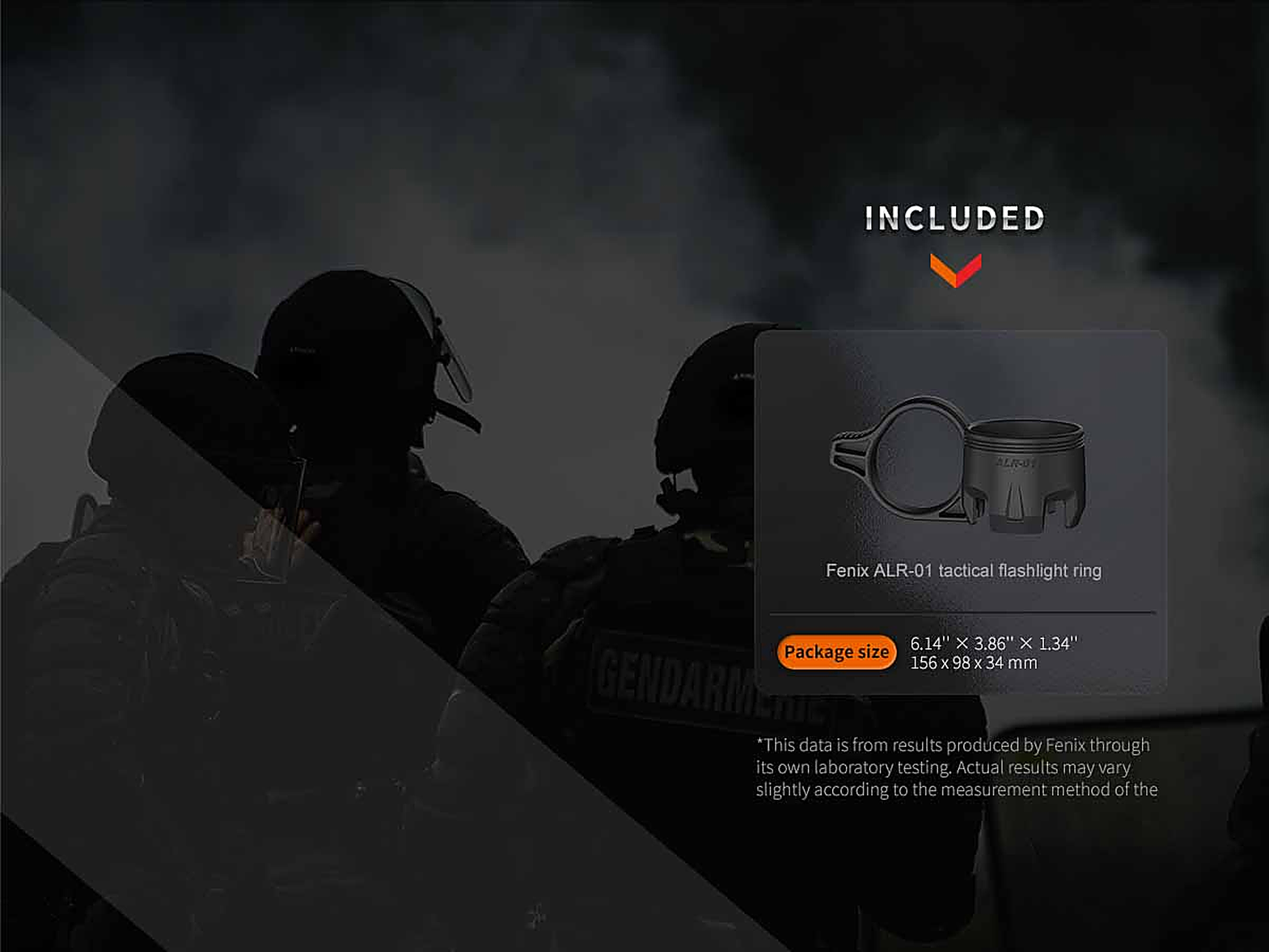 Fenix ALR-01 Tactical Flashlight Ring
