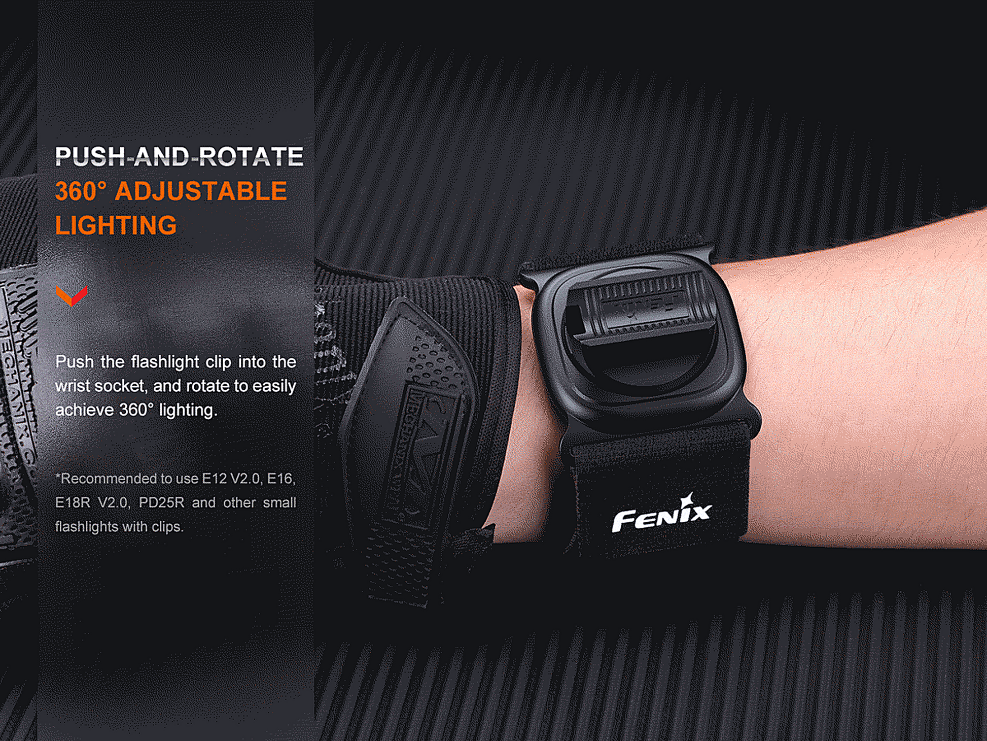 Fenix ALW-01 Wrist Flashlight Holder