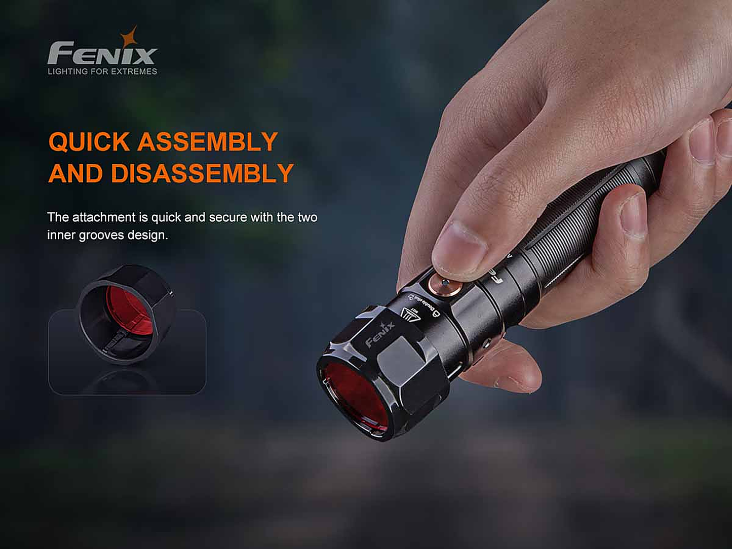 Fenix AOF-S+ V2.0 Filter Adapter