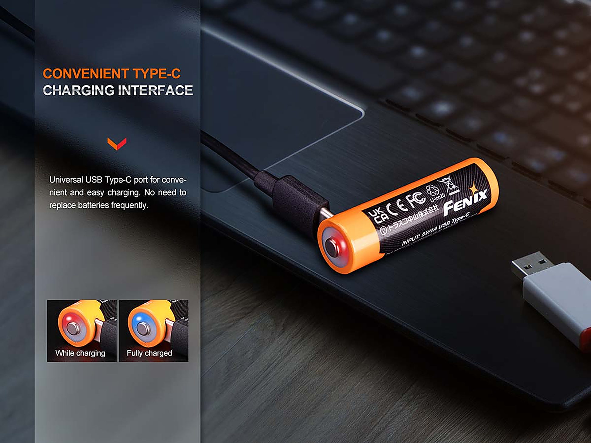 Fenix ARB-L14-2200U Rechargeable Battery