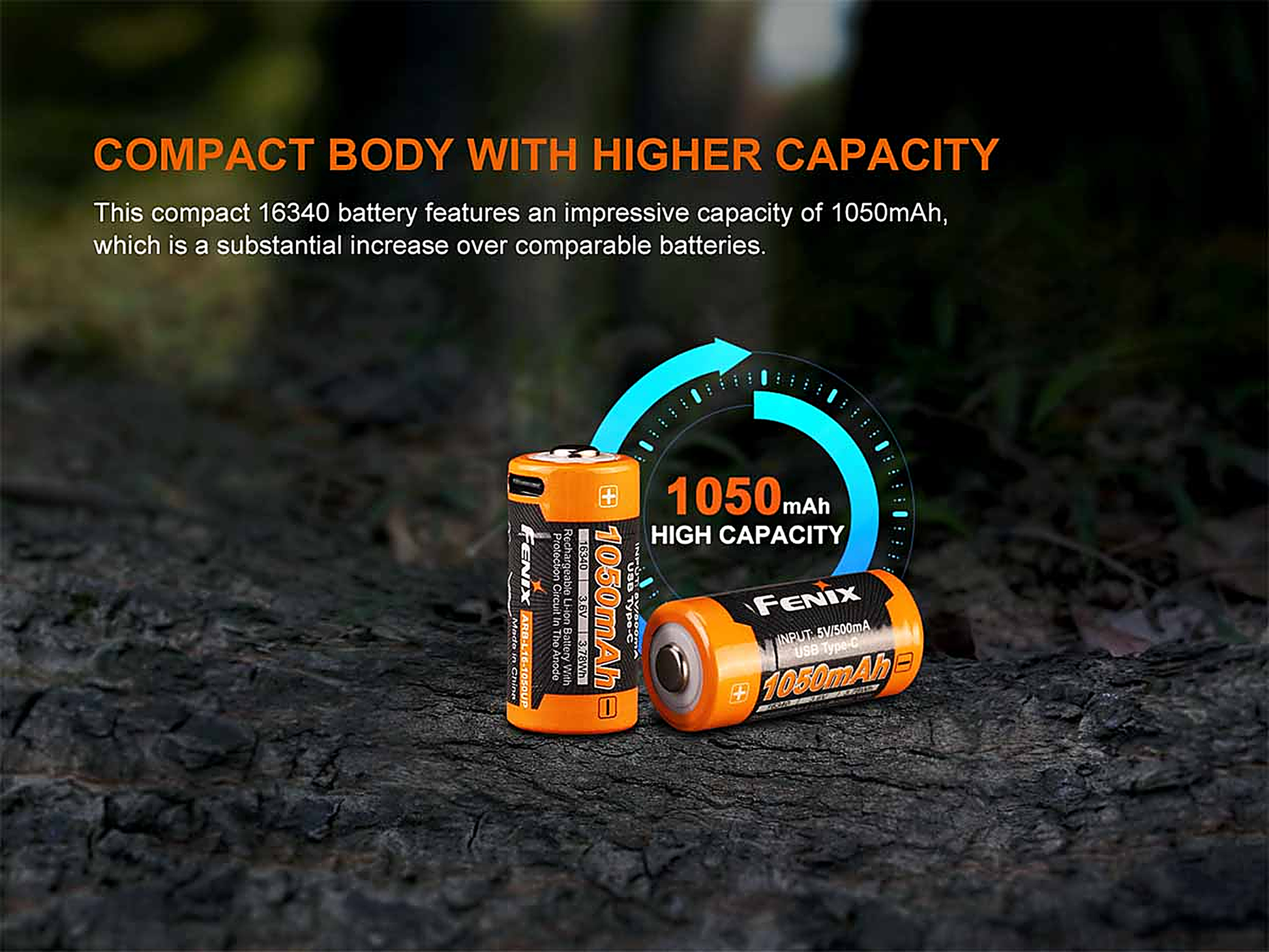 Fenix ARB-L16-1050UP Rechargeable Battery