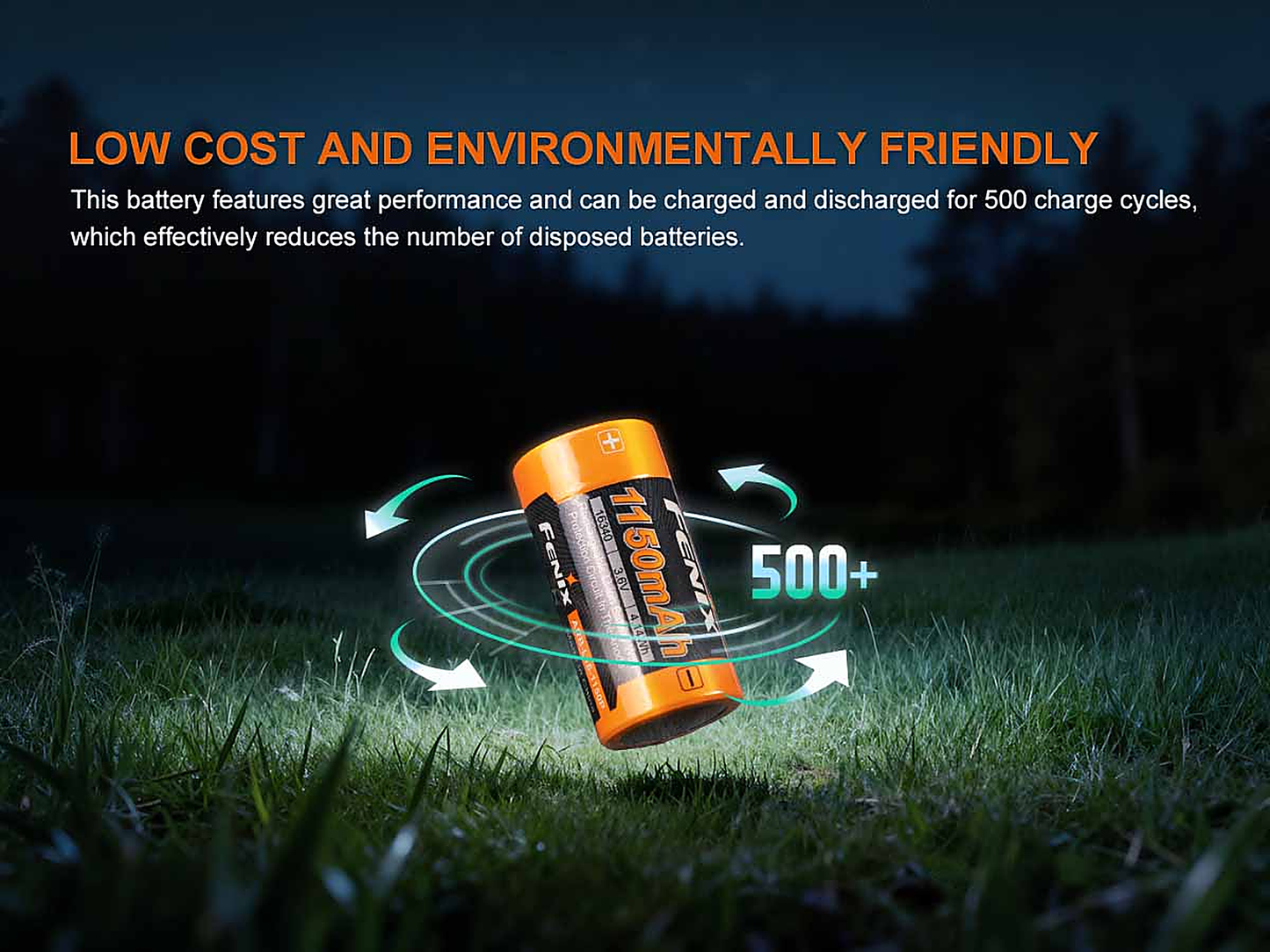 Fenix ARB-L16-1150P Rechargeable Battery