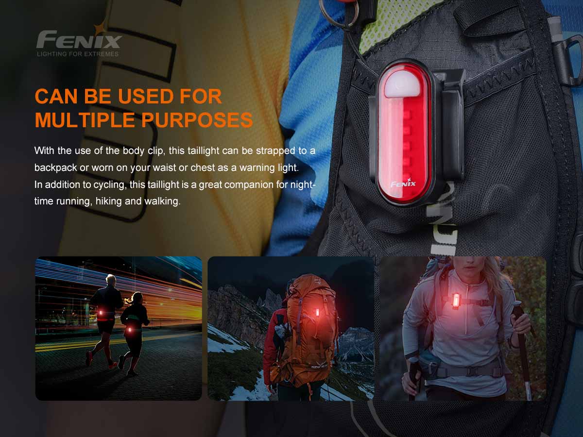 Fenix BC05R V2.0 Rechargeable Bike Taillight