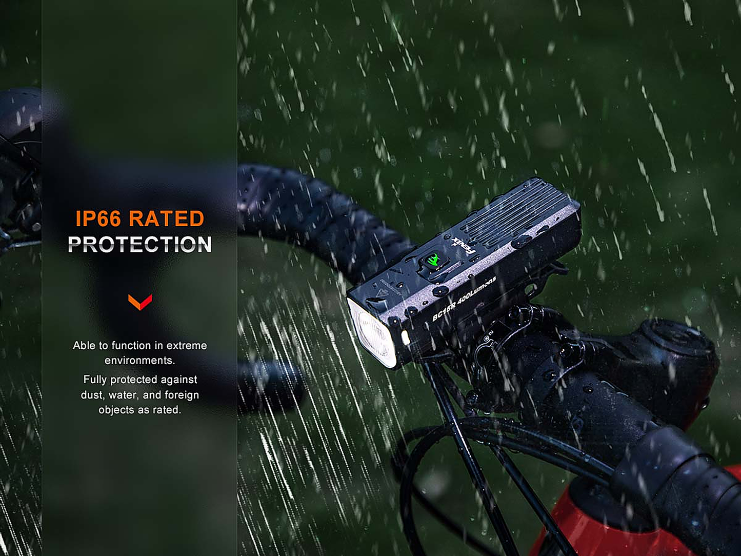 Fenix BC15R Rechargeable Bike Light