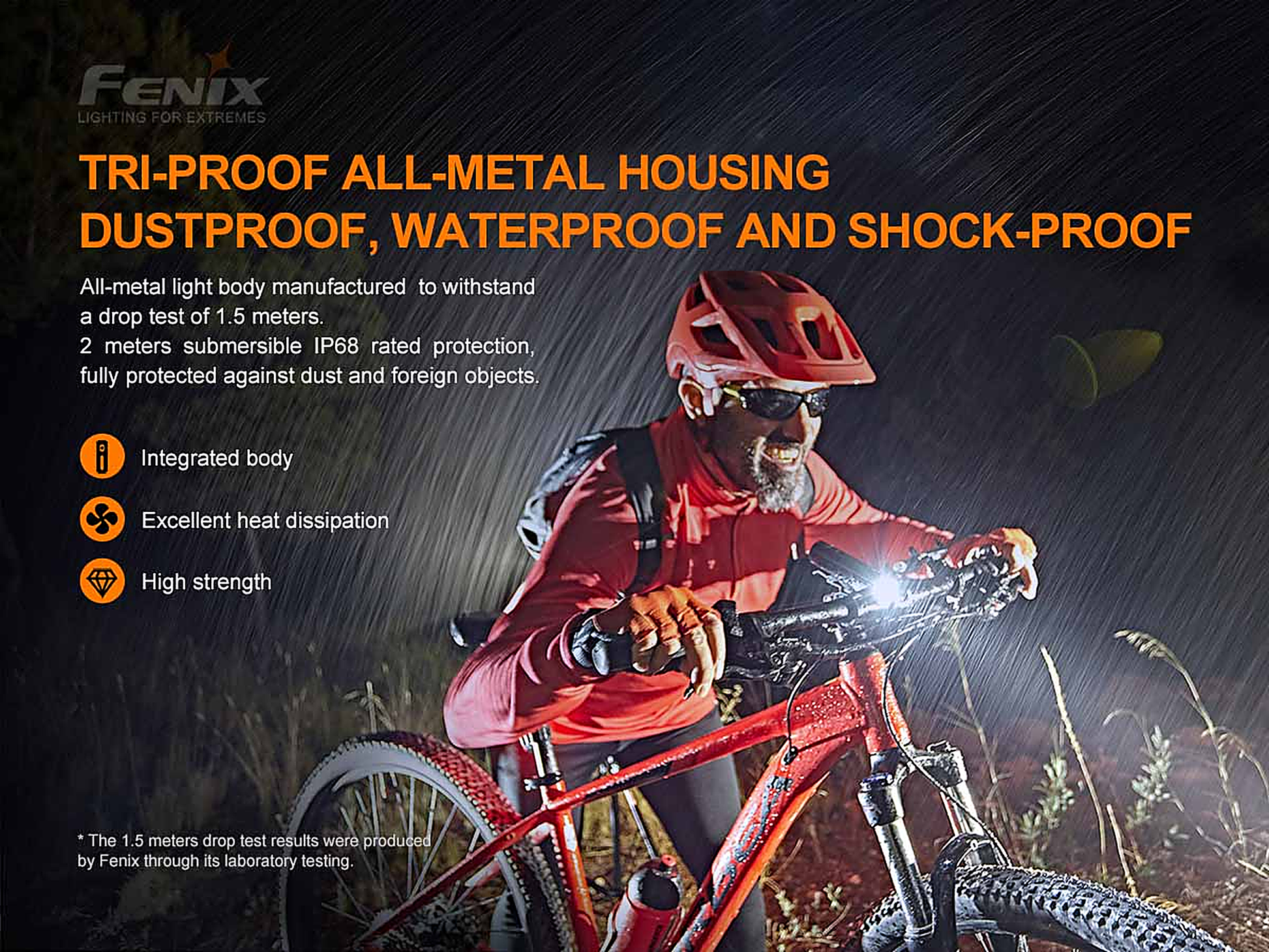 Fenix BC26R Rechargeable Bike Light Promo Pack