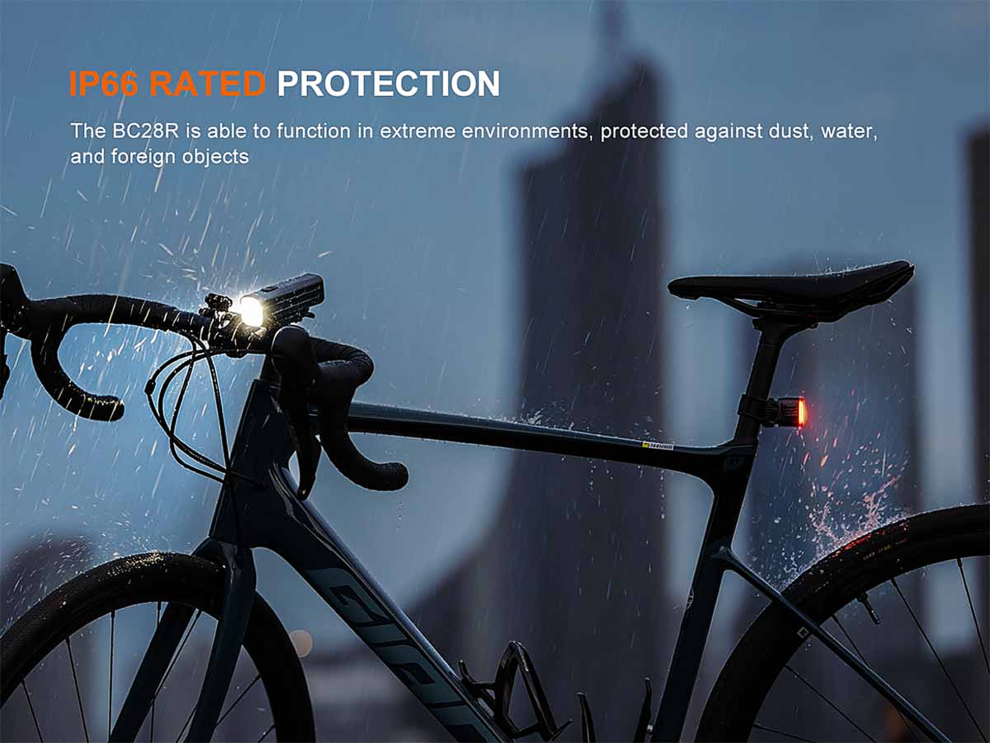 Fenix BC28R Rechargeable Bike Light Set