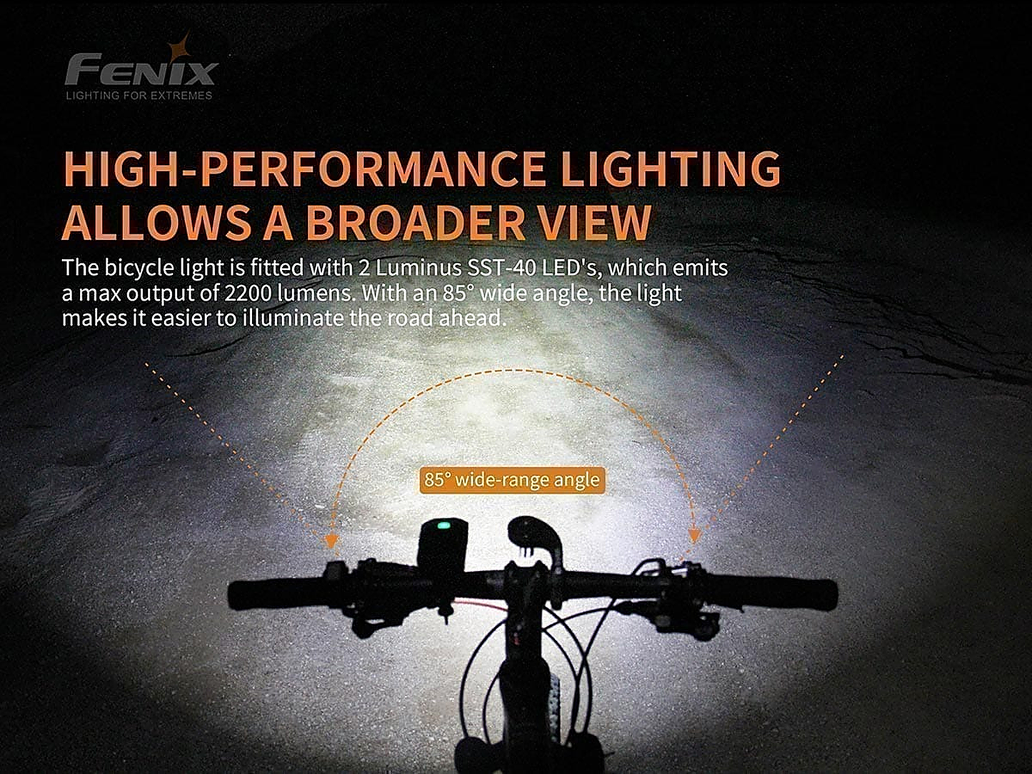 Fenix BC30 V2.0 Bike Light