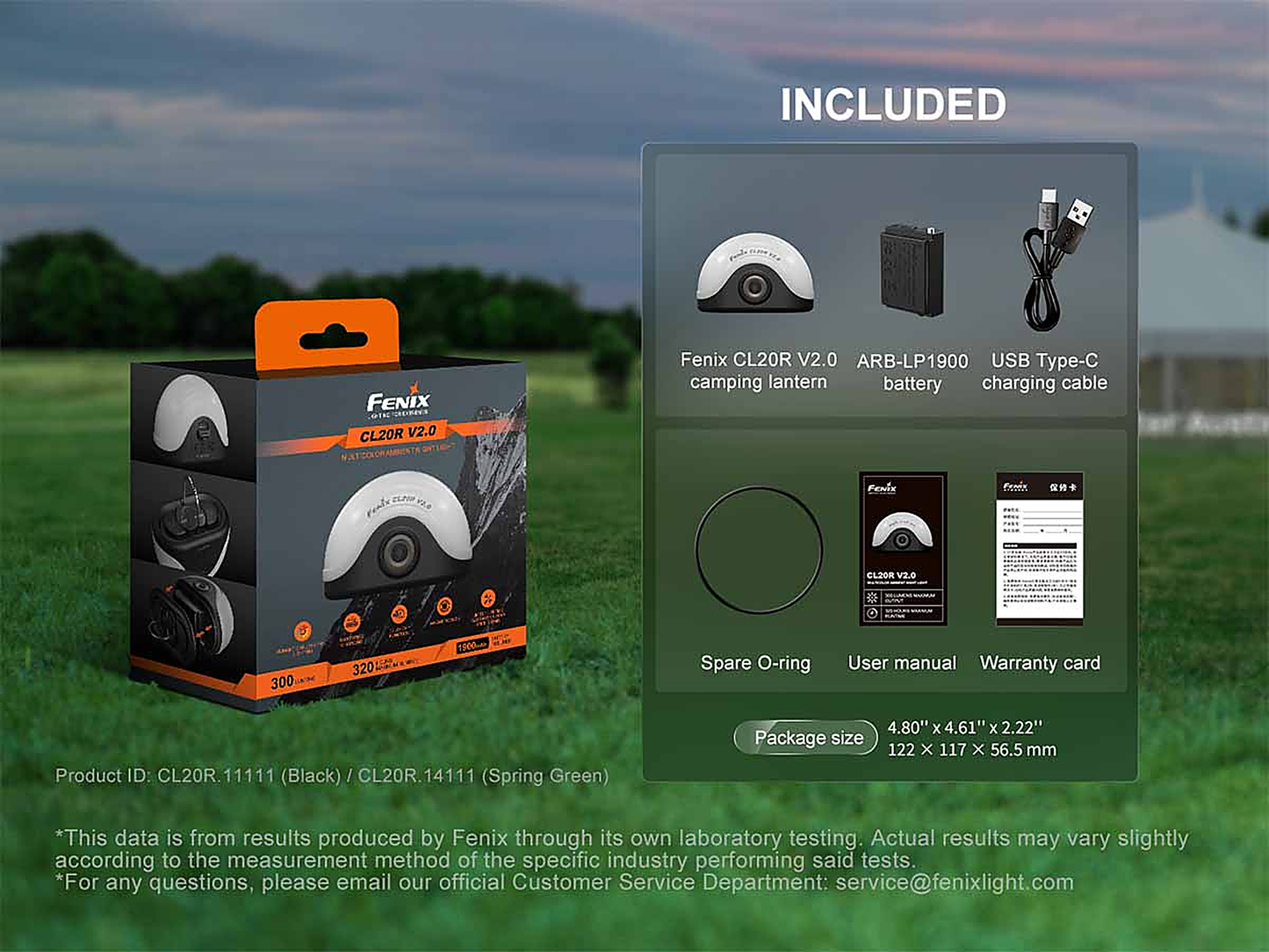 Fenix CL20R V2.0 Rechargeable Lantern