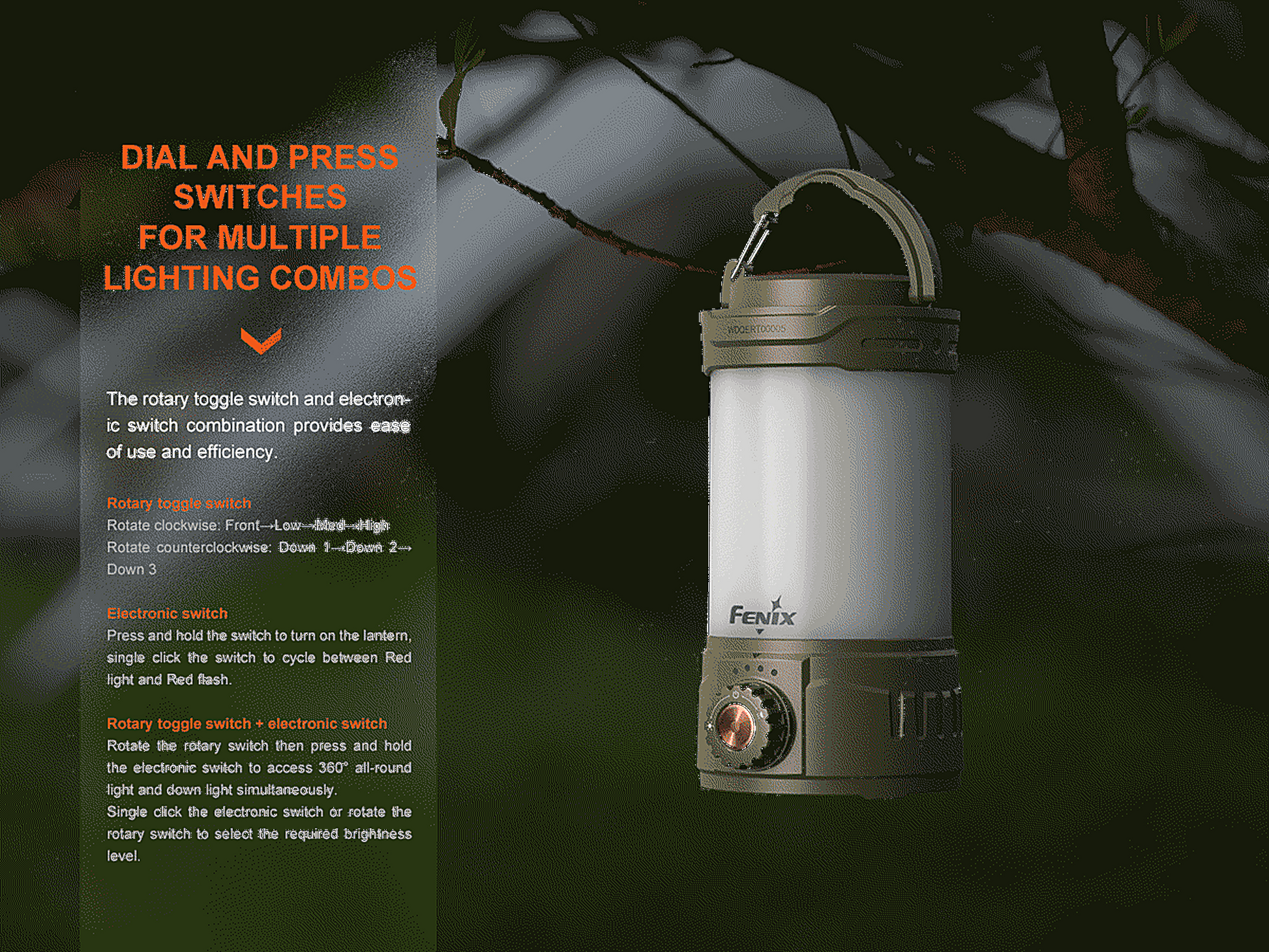 Fenix CL26R PRO Rechargeable Lantern