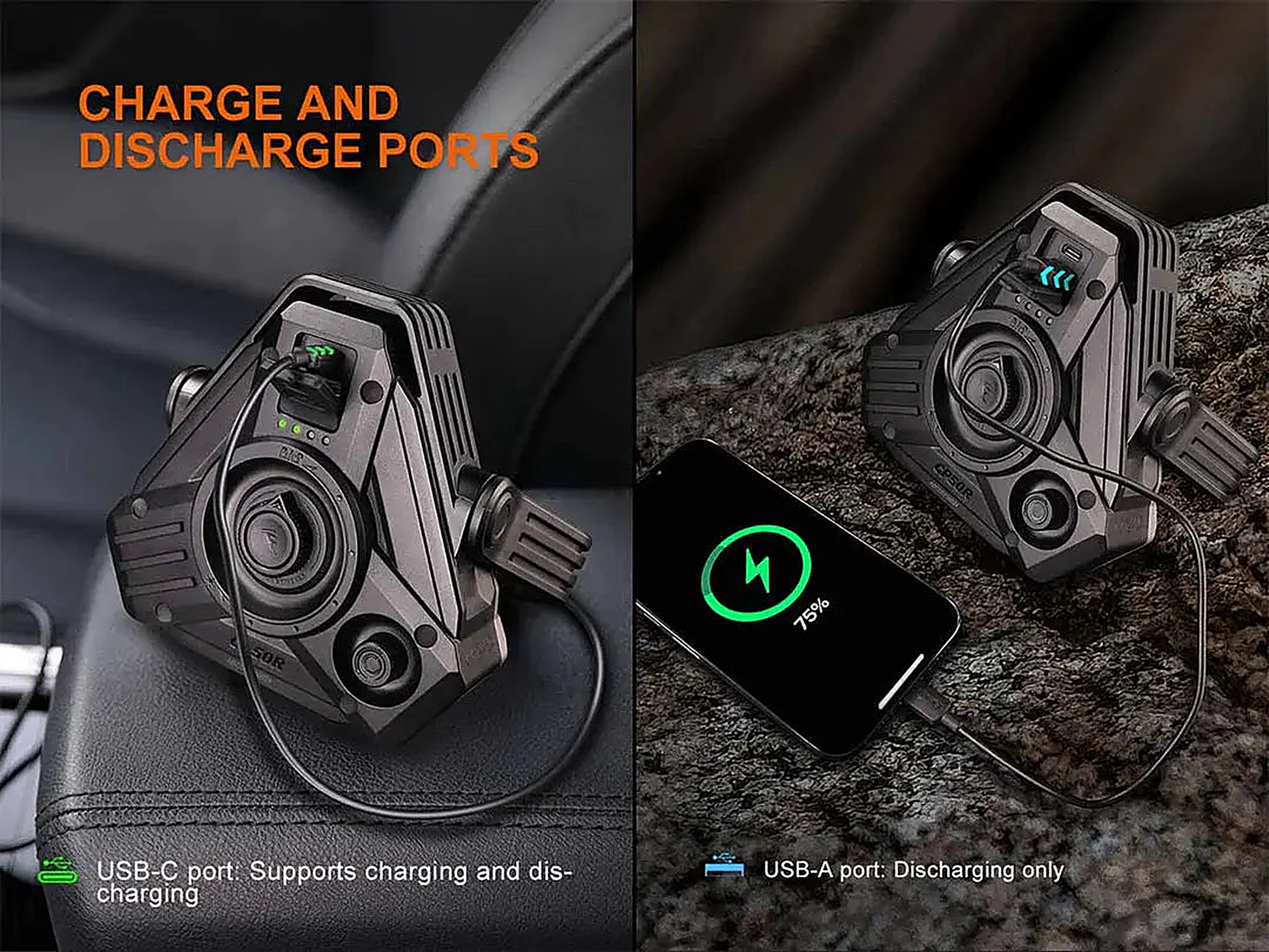 Fenix CP50R - back view