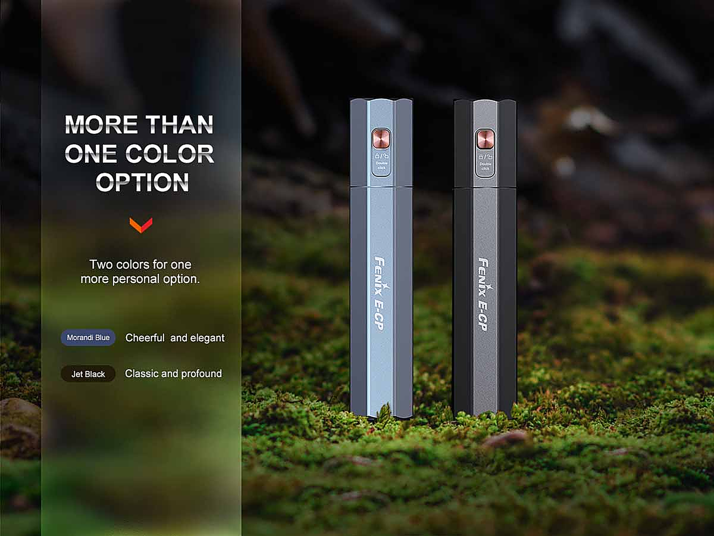 Fenix E-CP Rechargeable Flashlight with Power Bank
