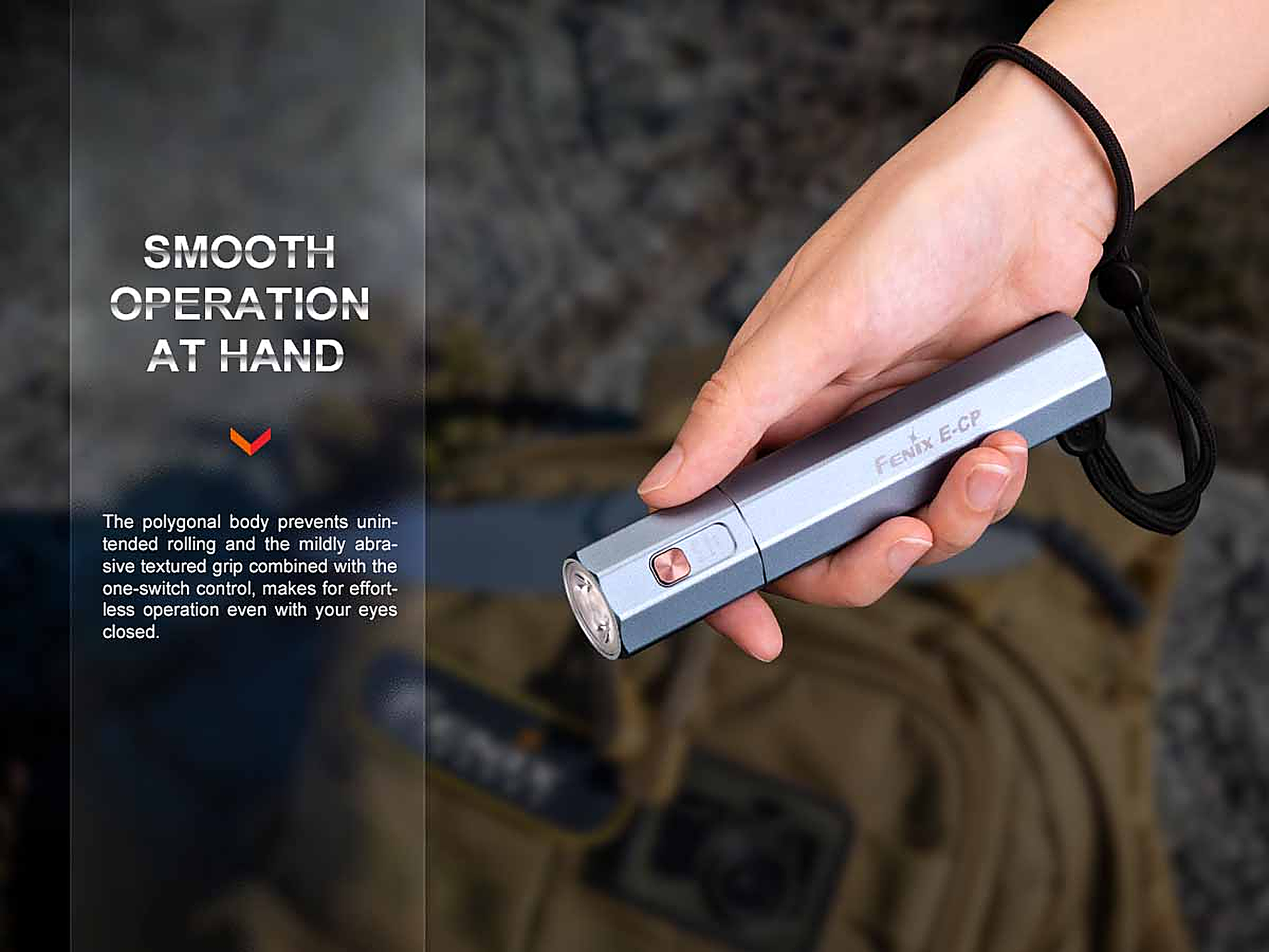 Fenix E-CP Rechargeable Flashlight with Power Bank