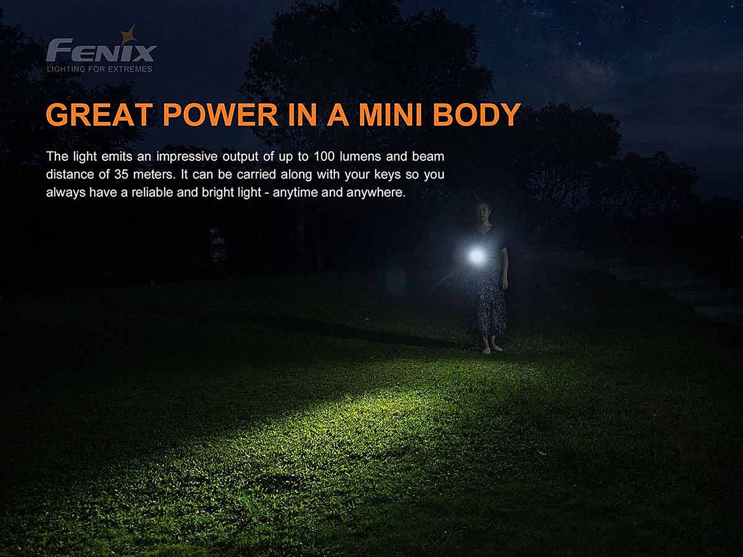 Fenix E01 V2.0 AAA Flashlight