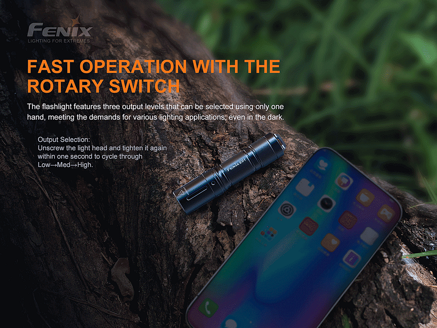 Fenix E01 V2.0 AAA Flashlight