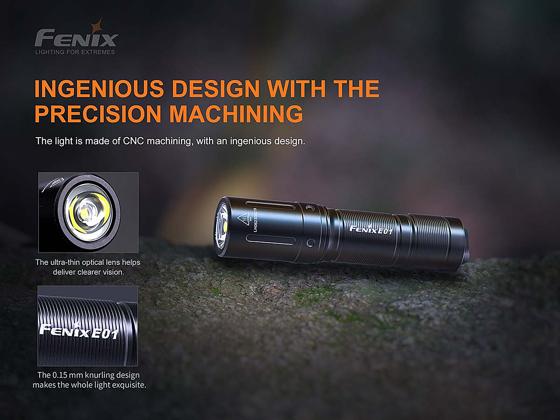 Fenix E01 V2.0 AAA Flashlight