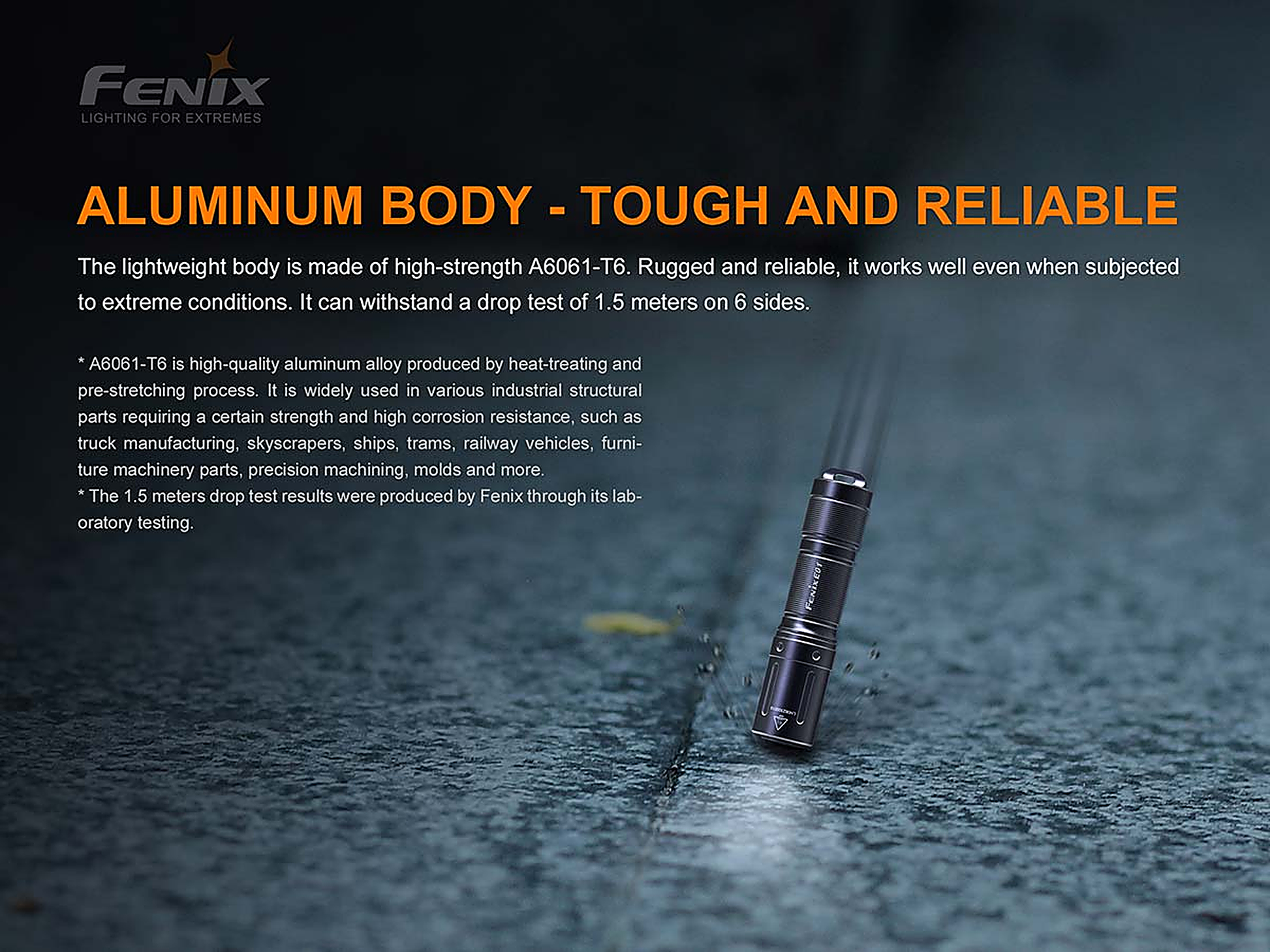 Fenix E01 V2.0 AAA Flashlight