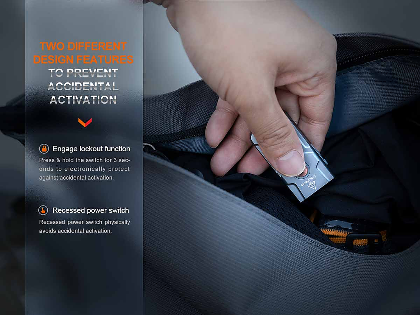 Fenix E03R V2.0 Keychain Flashlight