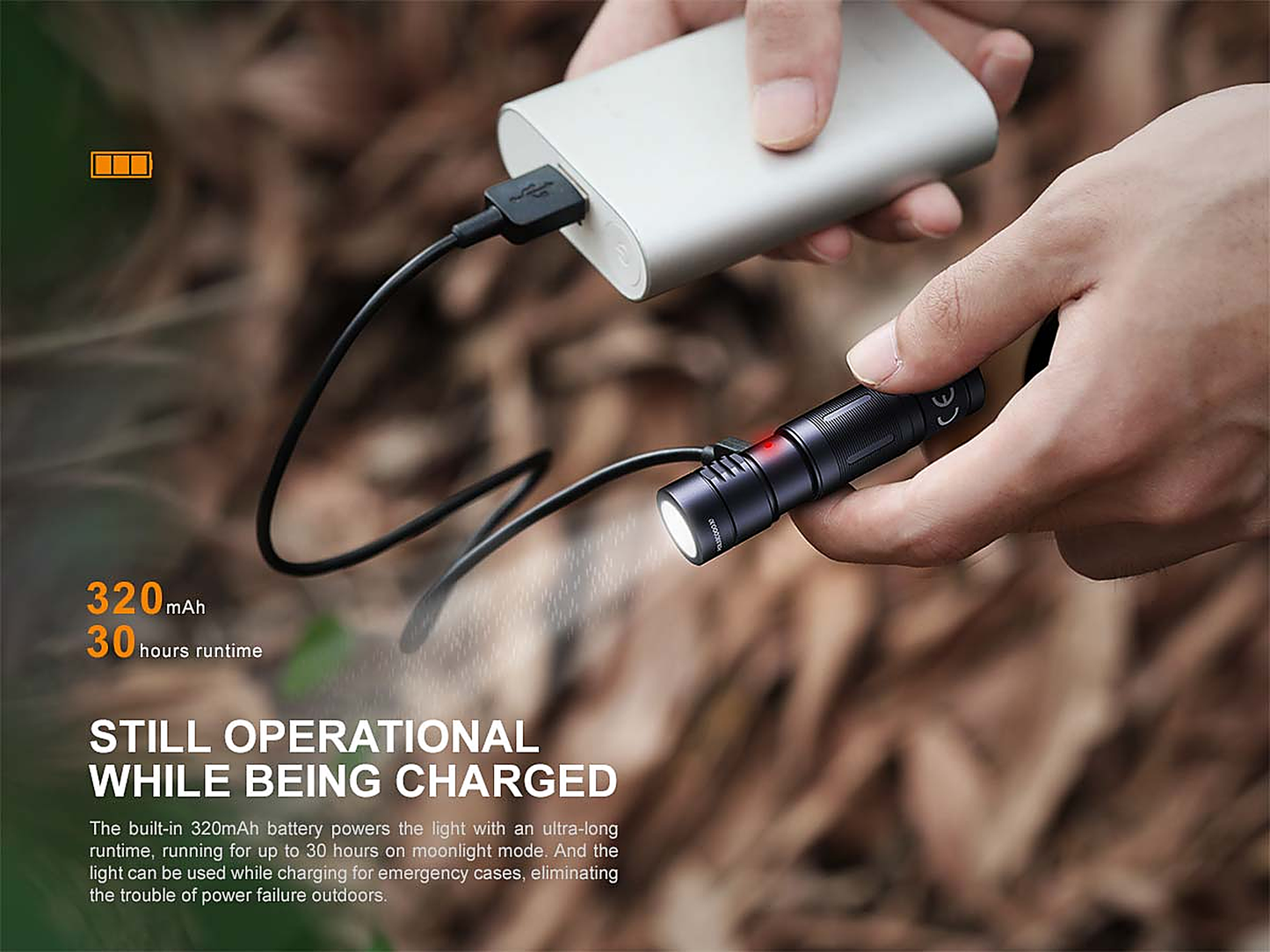 Fenix E05R Keychain Flashlight