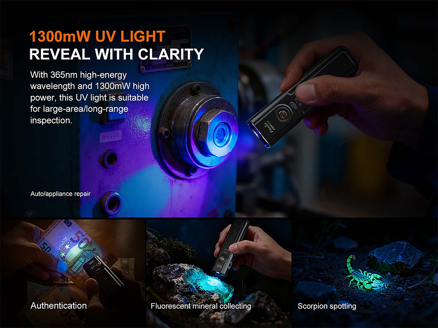 Fenix E06R PRO Flat Flashlight