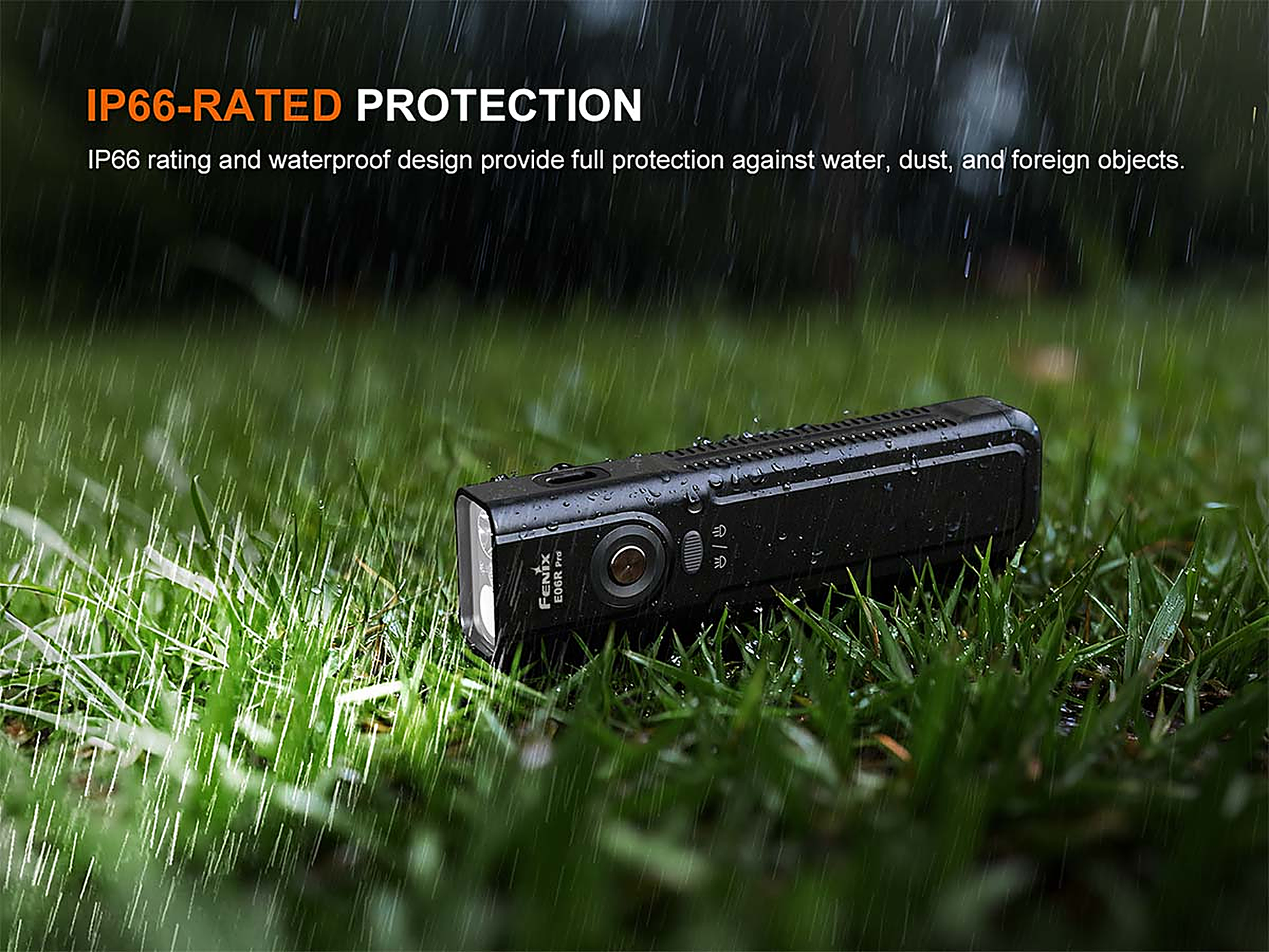 Fenix E06R PRO Flat Flashlight