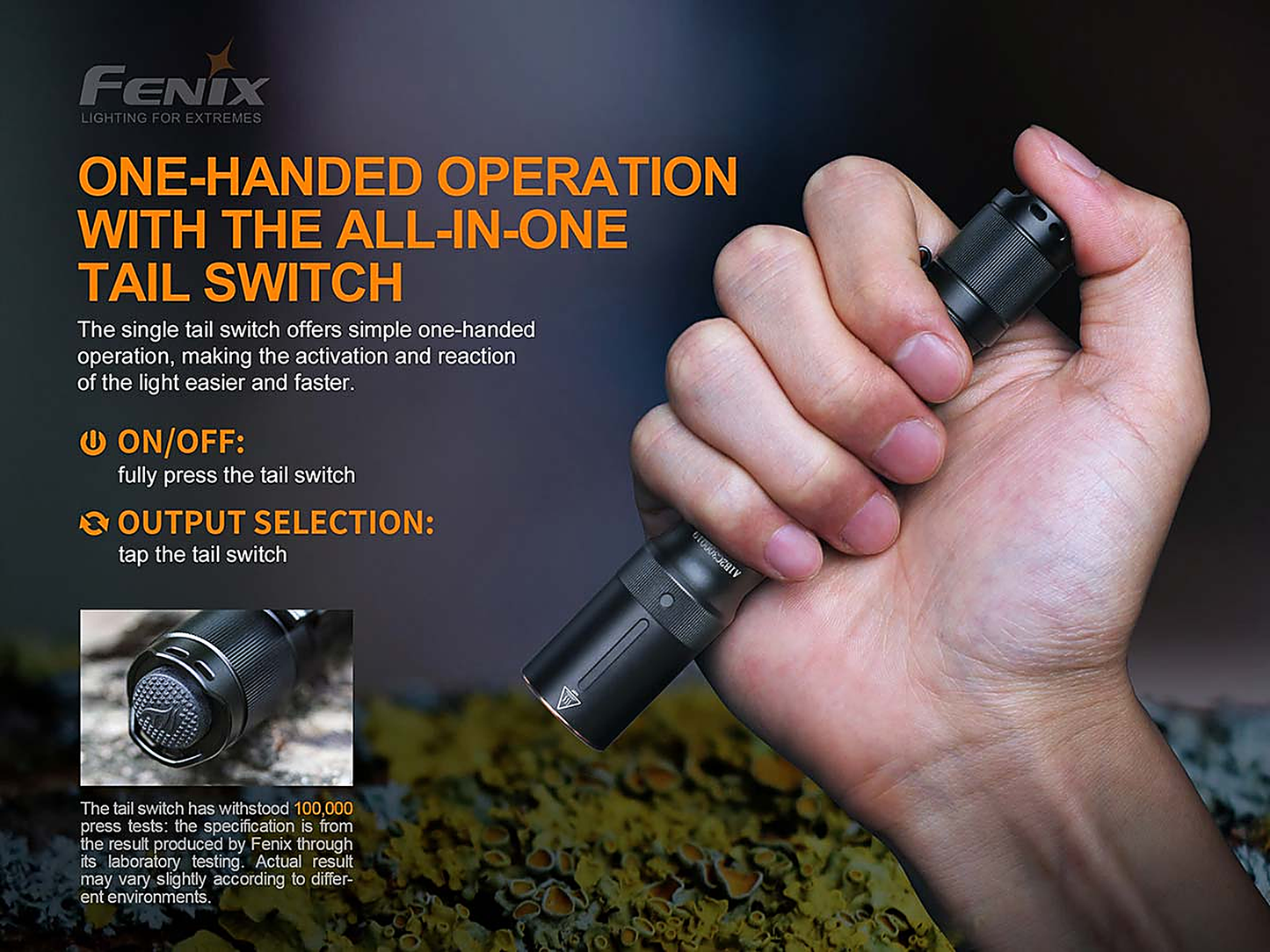 Fenix E20 V2.0 AA Flashlight