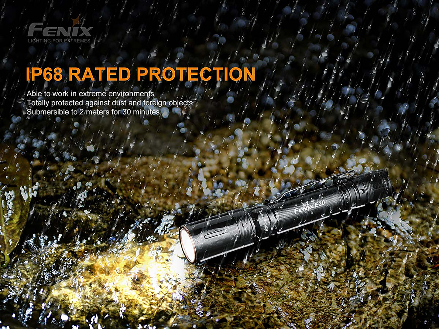 Fenix E20 V2.0 AA Flashlight