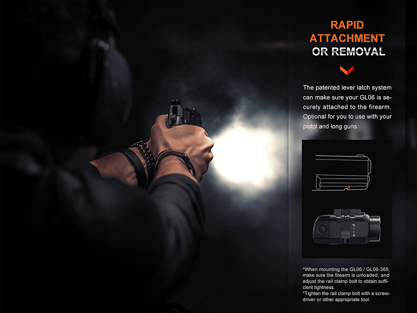 Fenix GL06 Compact Weapon Light