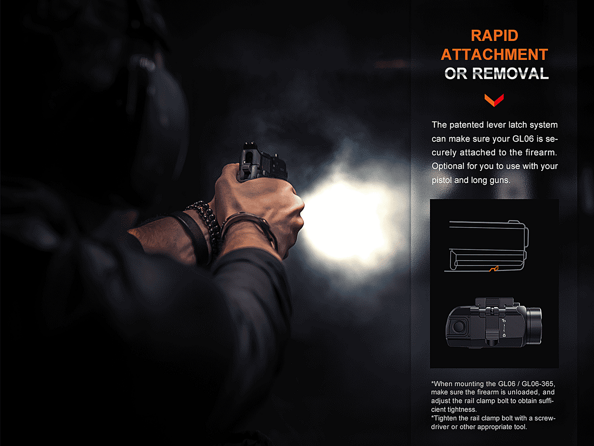 Fenix GL06 Compact Weapon Light