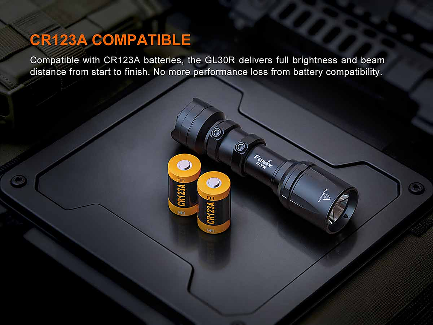 Fenix GL30R Weapon-Mounted Flashlight