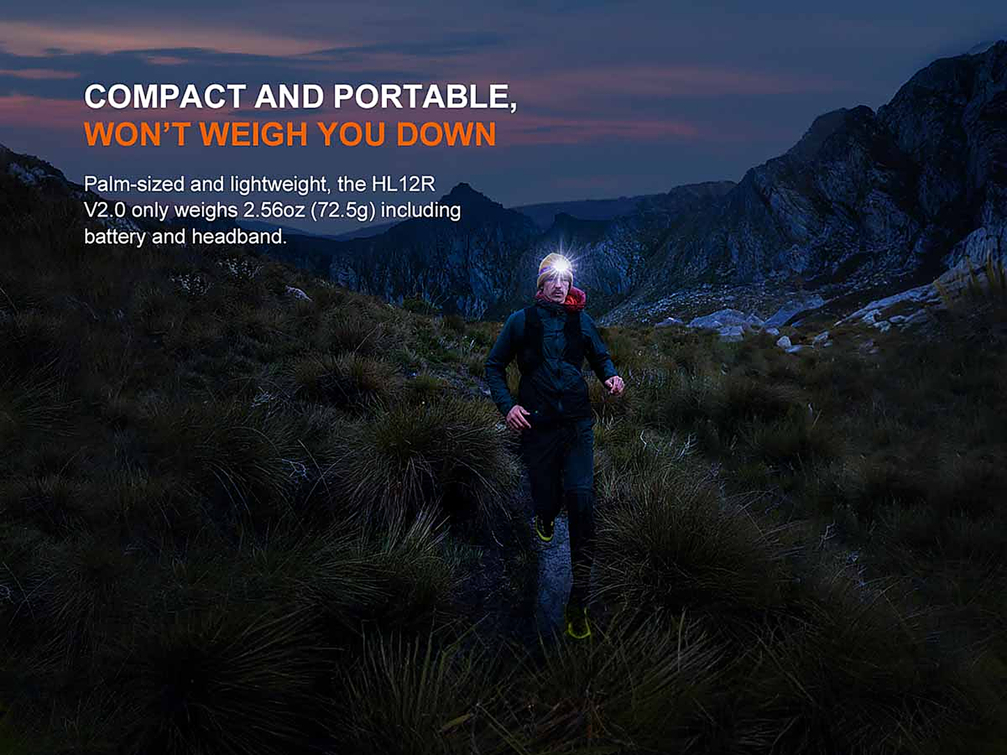 Fenix HL12R V2.0 Rechargeable Headlamp