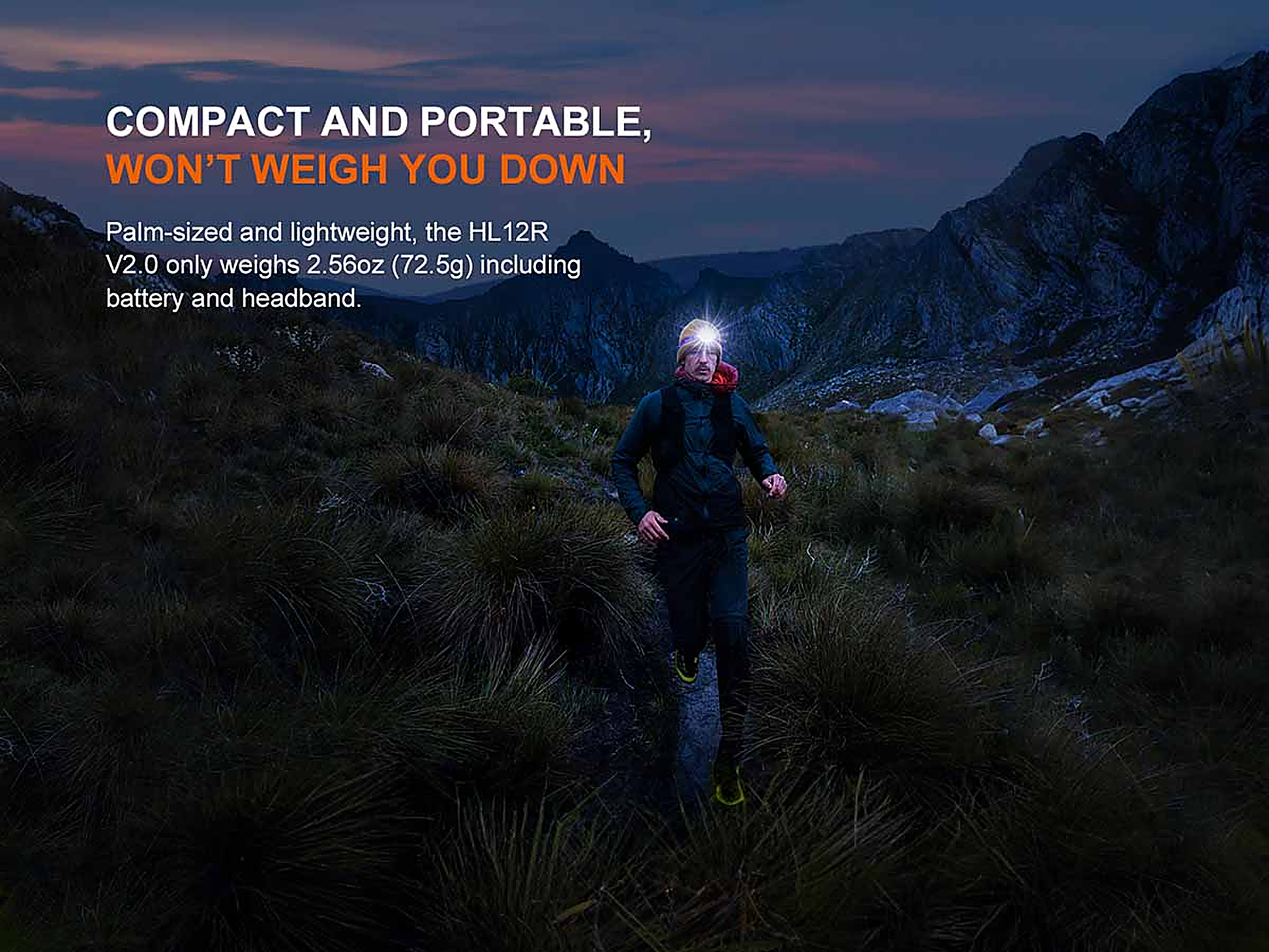 Fenix HL12R V2.0 Rechargeable Headlamp