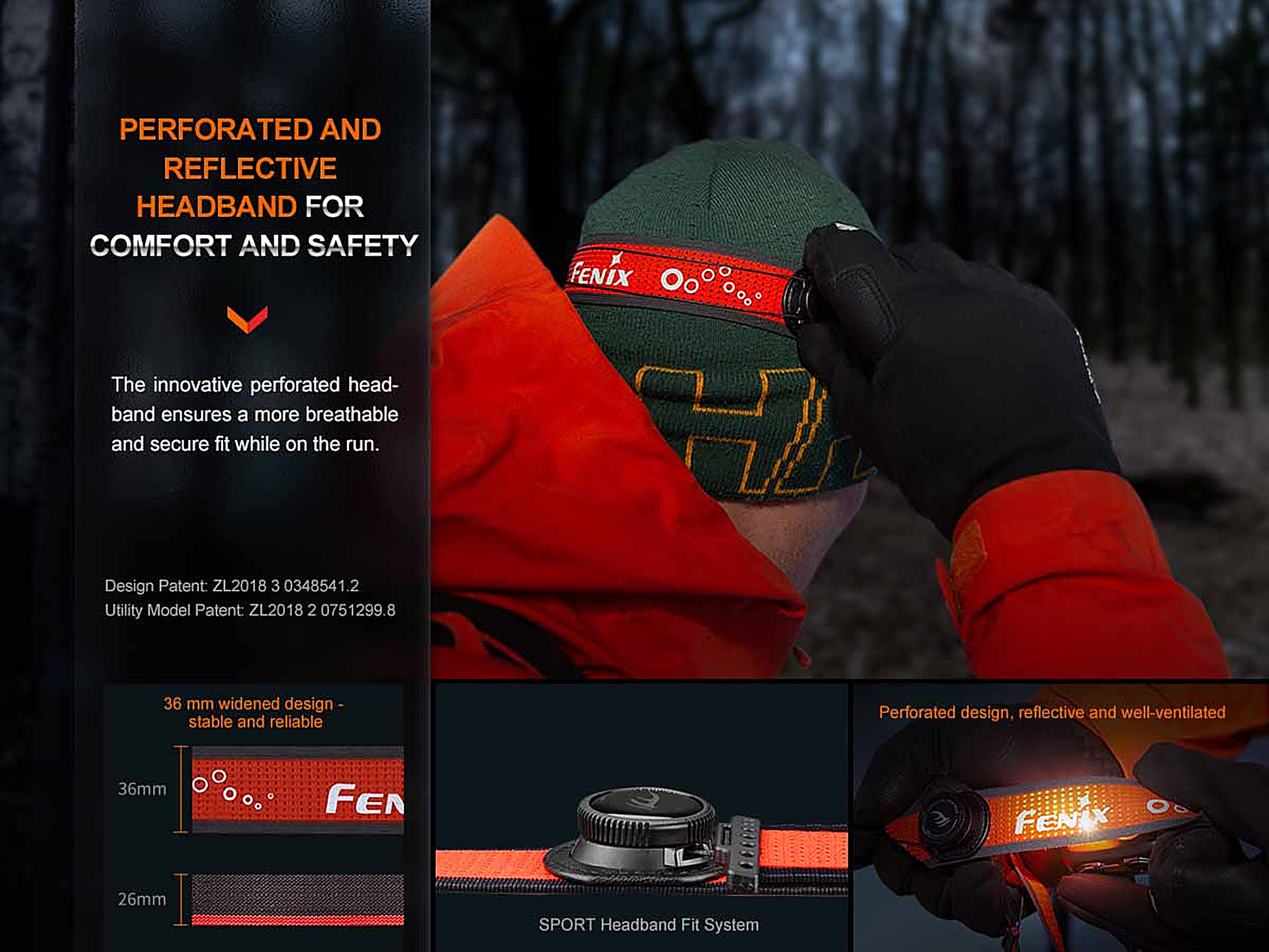 Fenix HL32R-T Rechargeable Headlamp