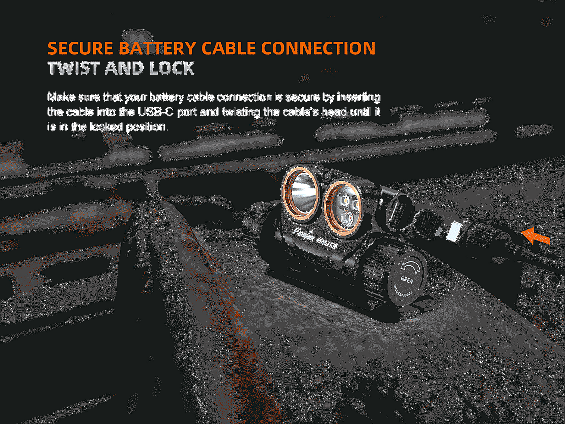 Fenix HM75R Rechargeable Headlamp