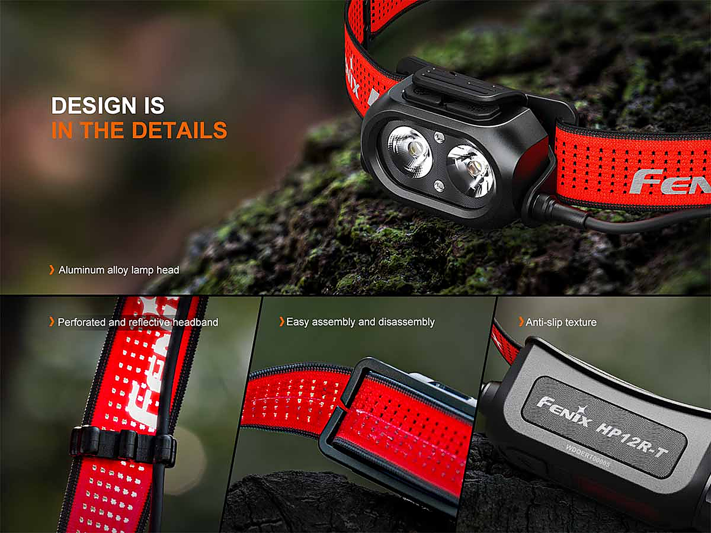 Fenix HP12R-T Rechargeable Headlamp