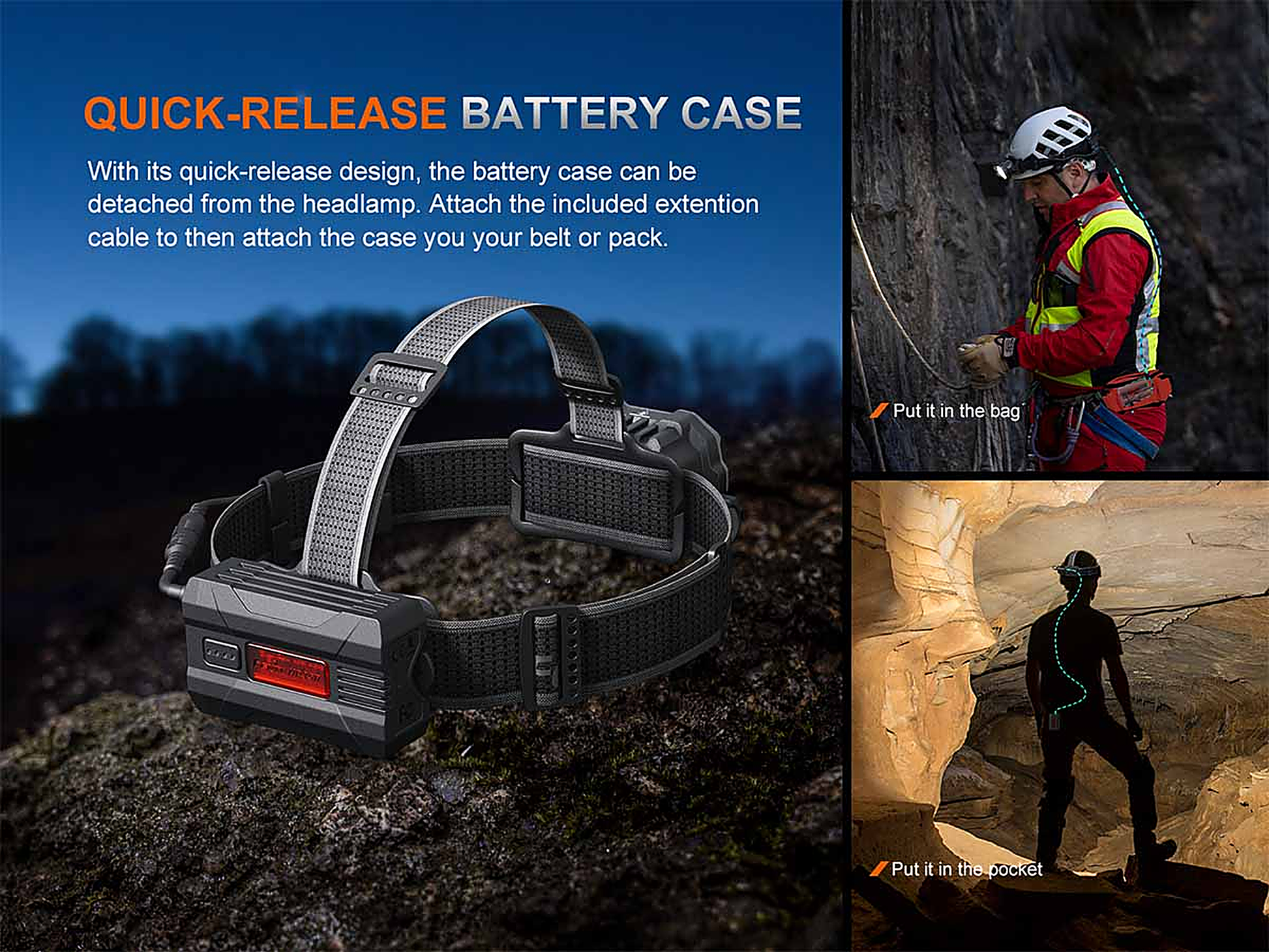 Fenix HP35R Professional Headlamp
