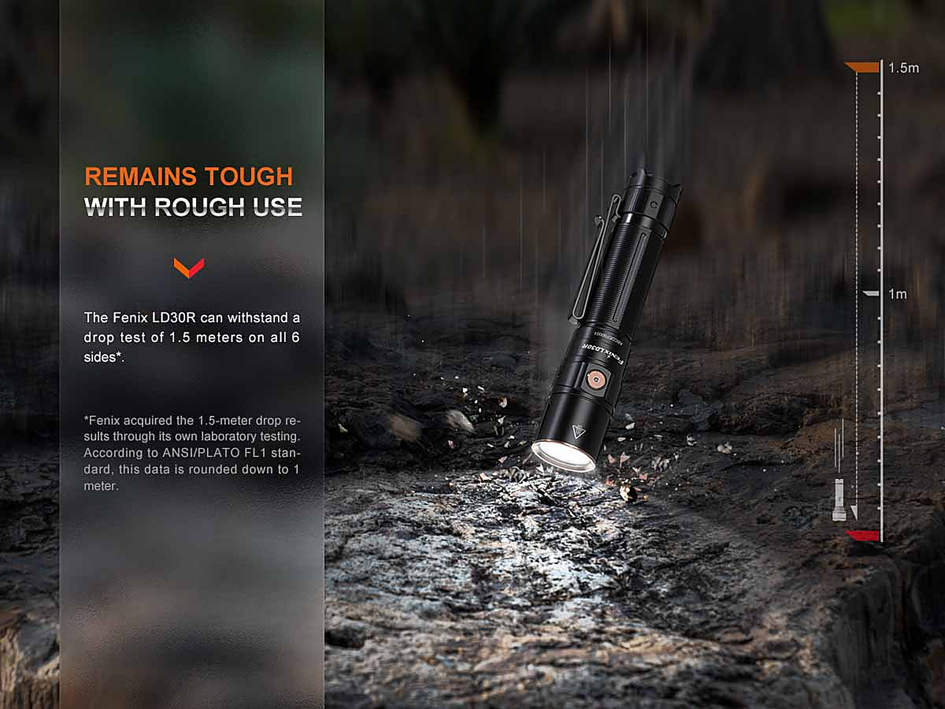 Fenix LD30R Rechargeable Flashlight