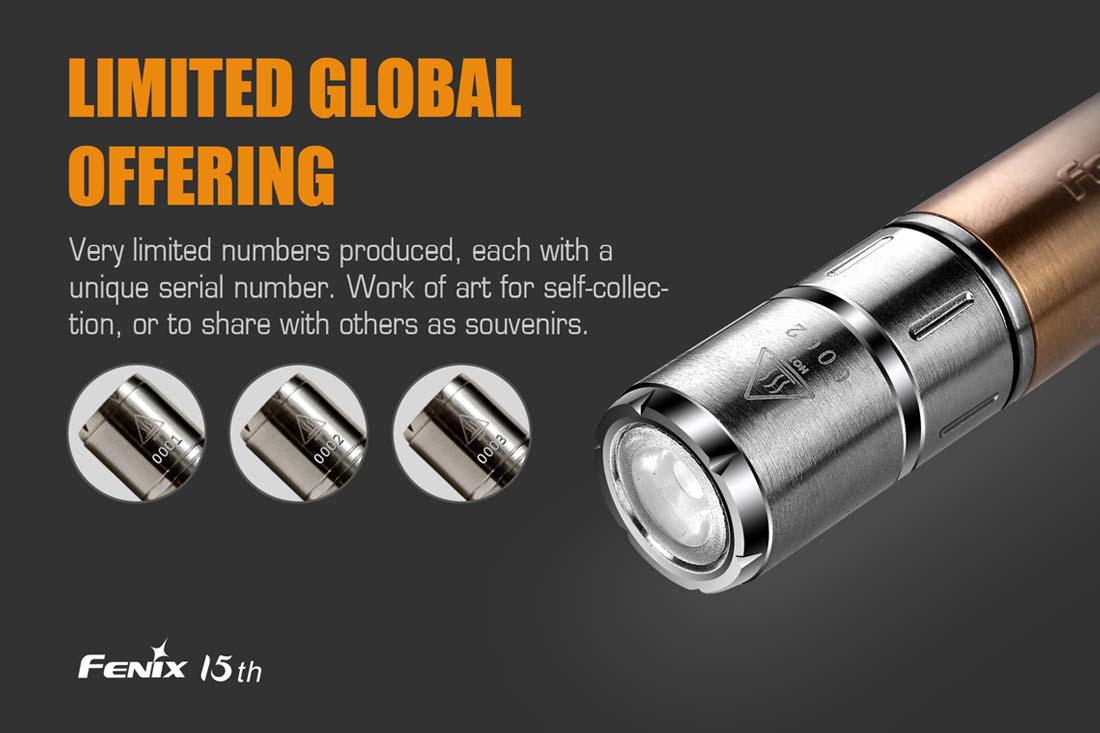 Fenix 15th Anniversary Edition Flashlight