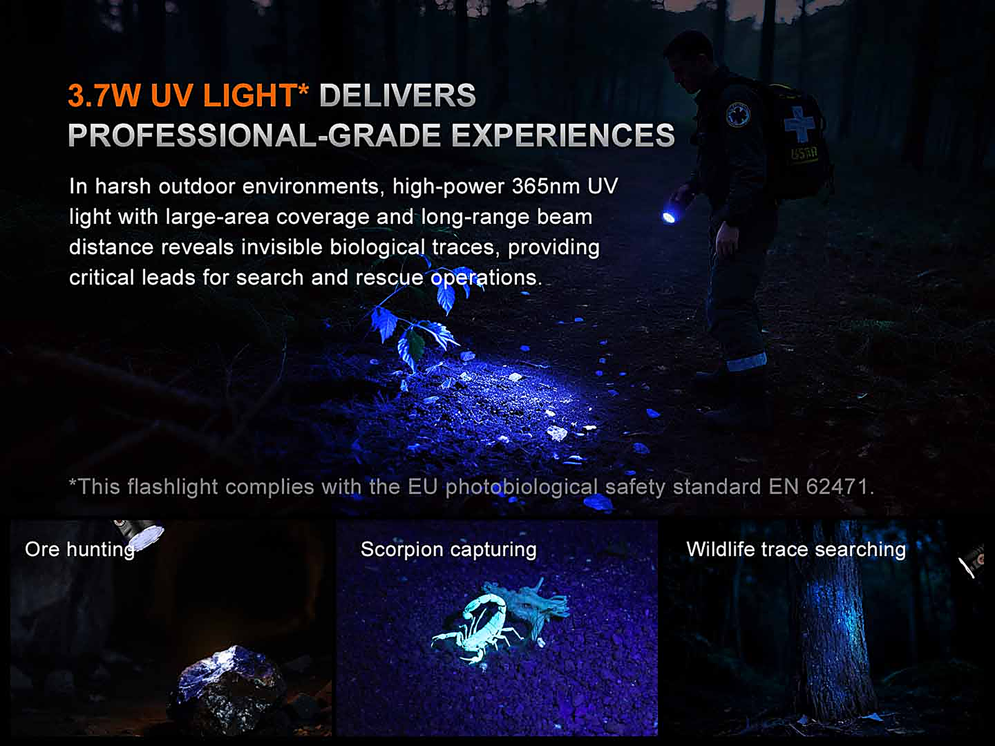 Fenix LR35R PRO 10000 Lumen Flashlight