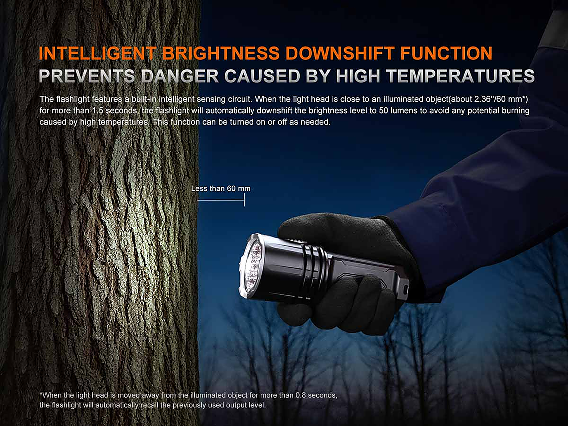 Fenix LR35R PRO 10000 Lumen Flashlight