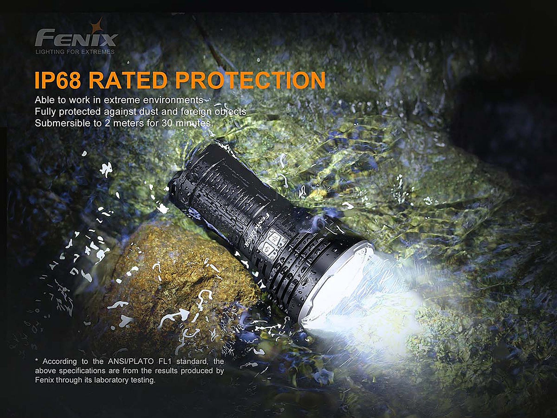 Fenix LR50R Flashlight - 12000 Lumen Spotlight