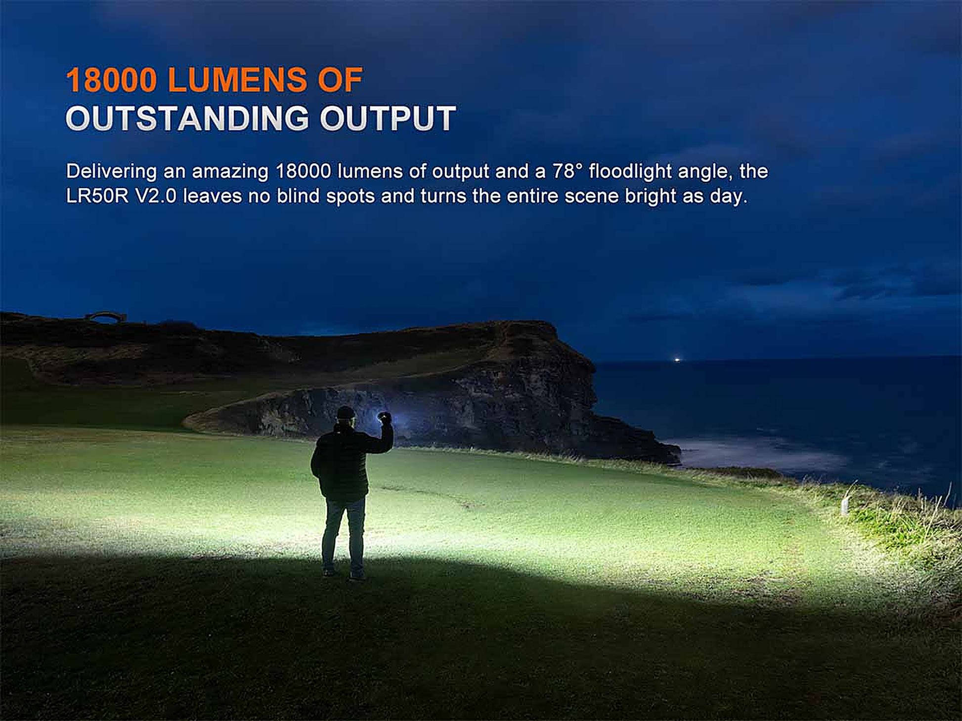 Fenix LR50R V2.0 Flashlight - 18000 Lumens