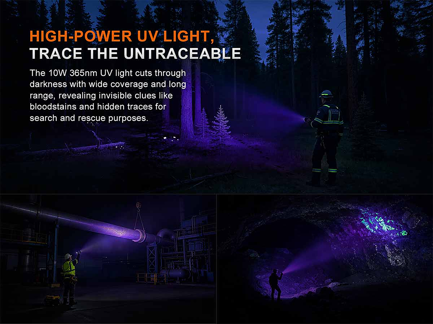 Fenix LR50R V2.0 Flashlight - 18000 Lumens