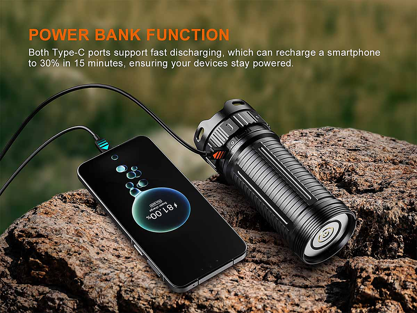 Fenix LR50R V2.0 Flashlight - 18000 Lumens
