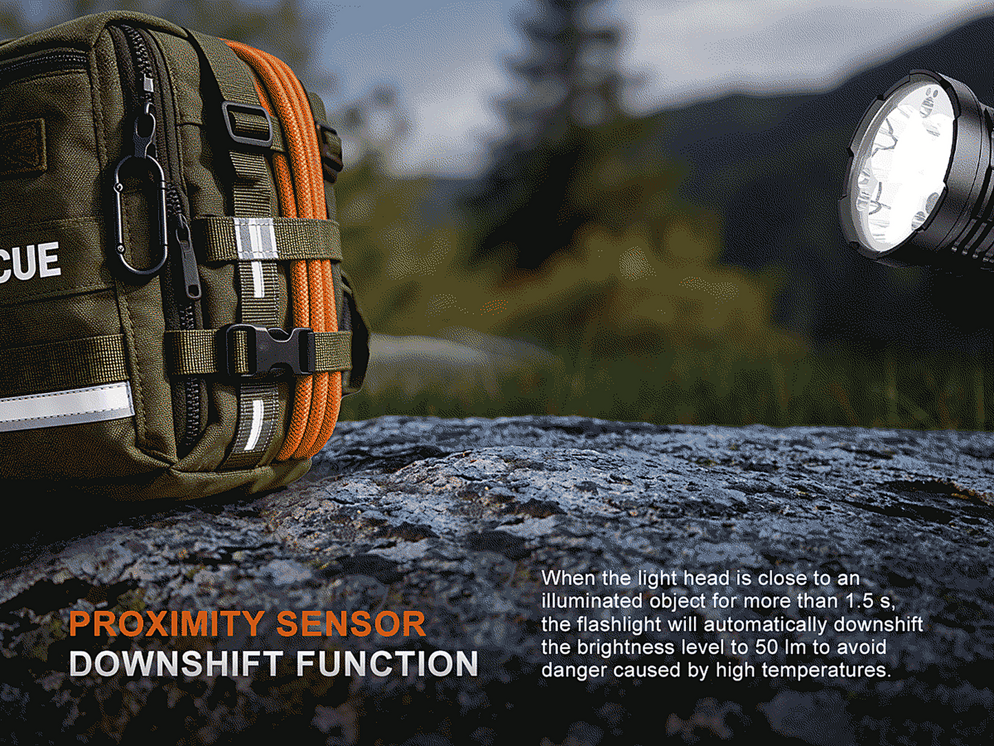 Fenix LR50R V2.0 Flashlight - 18000 Lumens