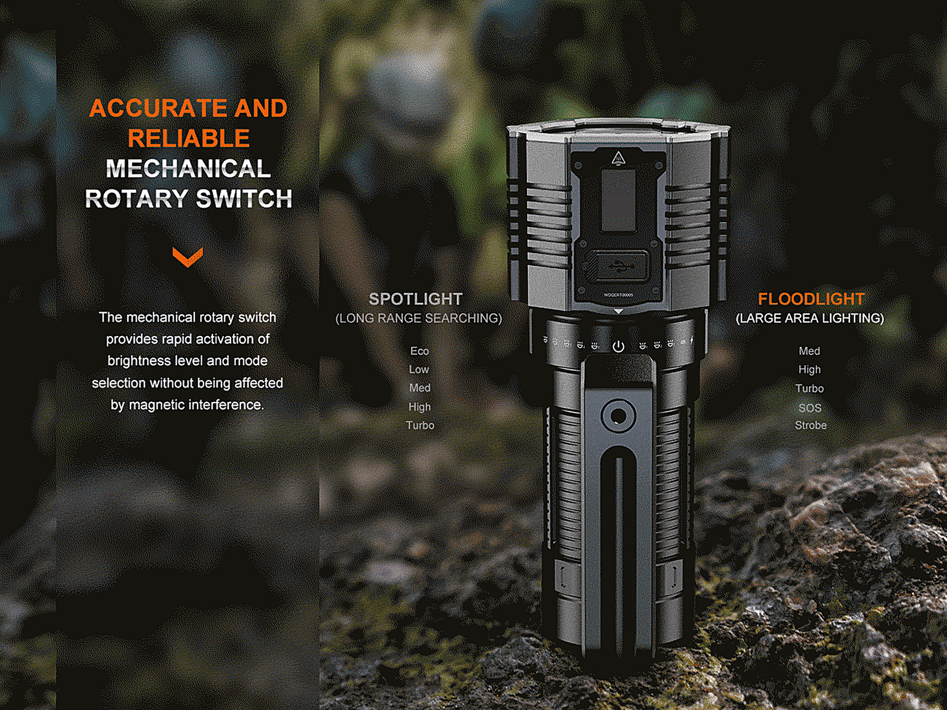 Fenix LR60R Search Flashlight
