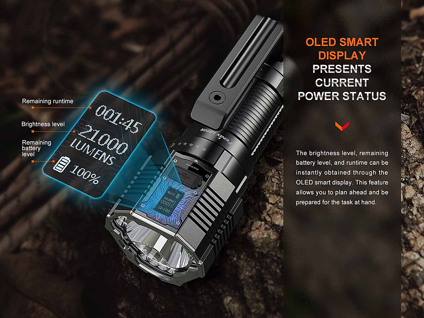 Fenix LR60R Search Flashlight